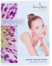 Духи, Парфюмерия, косметика Крем питательный - Jean d'Arcel Preventive 24h Gentle Cream Rich (пробник)