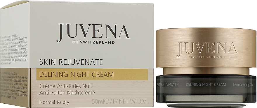 Ночной крем для нормальной и сухой кожи - Juvena Rejuvenate & Correct Delining Night Cream — фото N2