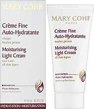 Легкий увлажняющий крем - Mary Cohr Light Moisturising cream — фото N2
