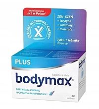 Пищевая добавка "Энергия и ежедневная сила" - Bodymax Plus Energy and Daily Strength — фото N1