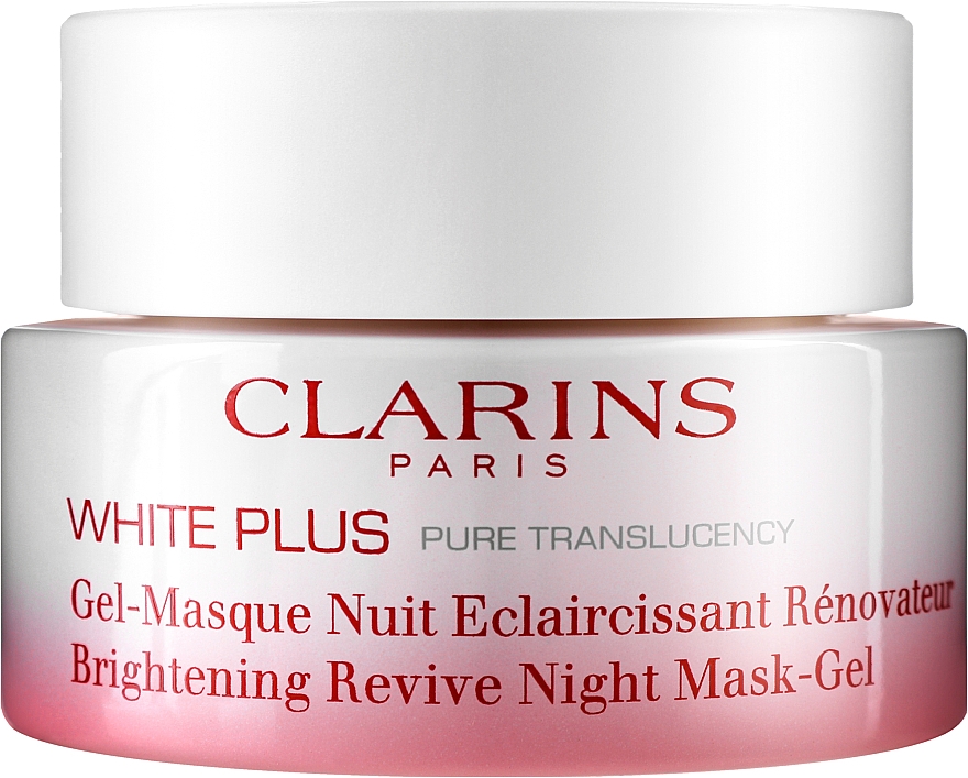 Нічний гель для обличчя - Clarins White Plus Brightening and Renewing Night Gel-Mask