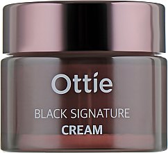 Крем премиальный с муцином черной улитки - Ottie Black Signature Cream — фото N2