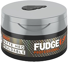 Крем-глина для волос - Fudge Matte Hed Mouldable — фото N1