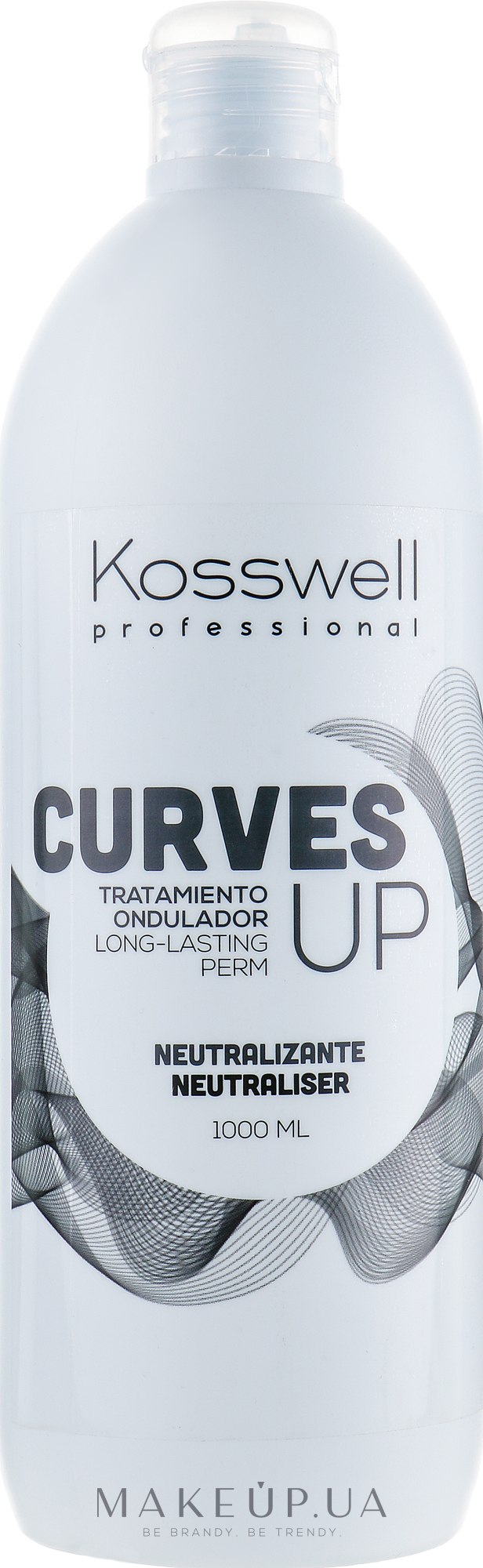 Нейтрализатор завивки волос - Kosswell Professional Curves Up Neutraliser — фото 1000ml