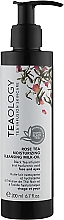 Очищувальне молочко на основі екстракту чаю троянди - Teaology Rose Tea Moisturizing Cleansing Milk-Oil — фото N3