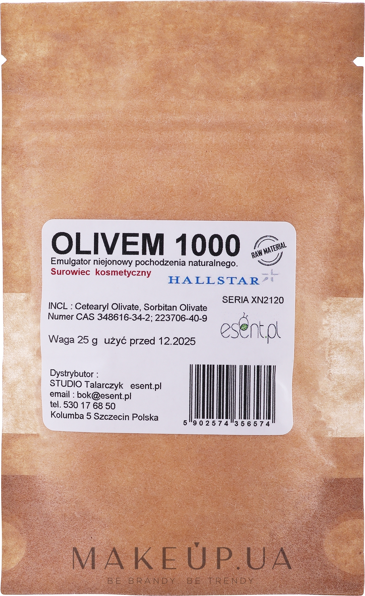 Экологический эмульгатор "Olivem 1000" - Esent — фото 25g