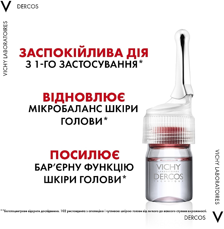 УЦІНКА Засіб проти випадіння волосся комплексної дії для чоловіків - Vichy Dercos Aminexil Clinical 5 * — фото N8