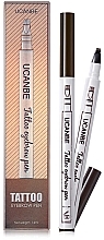 Духи, Парфюмерия, косметика Лайнер для бровей - Ucanbe Tattoo Eyebrow Pen