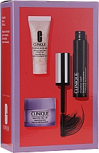 Парфумерія, косметика Набір - Clinique Make-Up Set (mascara/8ml + dem/balm/15ml + conc/5ml)