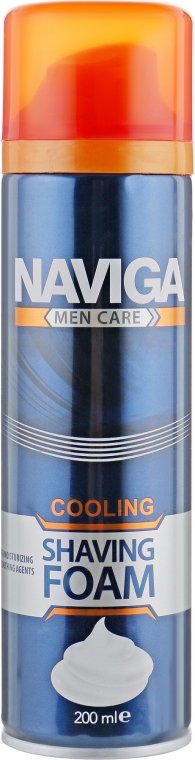 Пена для бритья "Cooling" - Naviga Men Care Shawing Foam