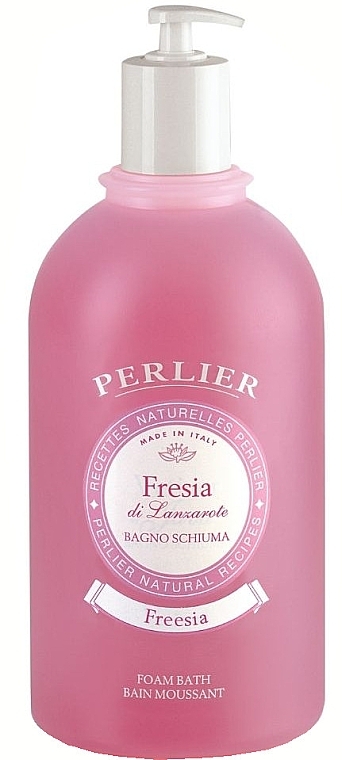 Піна для ванни "Фрезія" - Perlier Freesia Bath Foam — фото N1