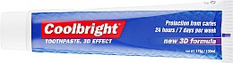 Набір "Захист від карієсу", фіолетовий - Coolbright 3D Effect Caries Protection 24/7 (toothpaste/130ml + toothbrush/1pcs) — фото N2