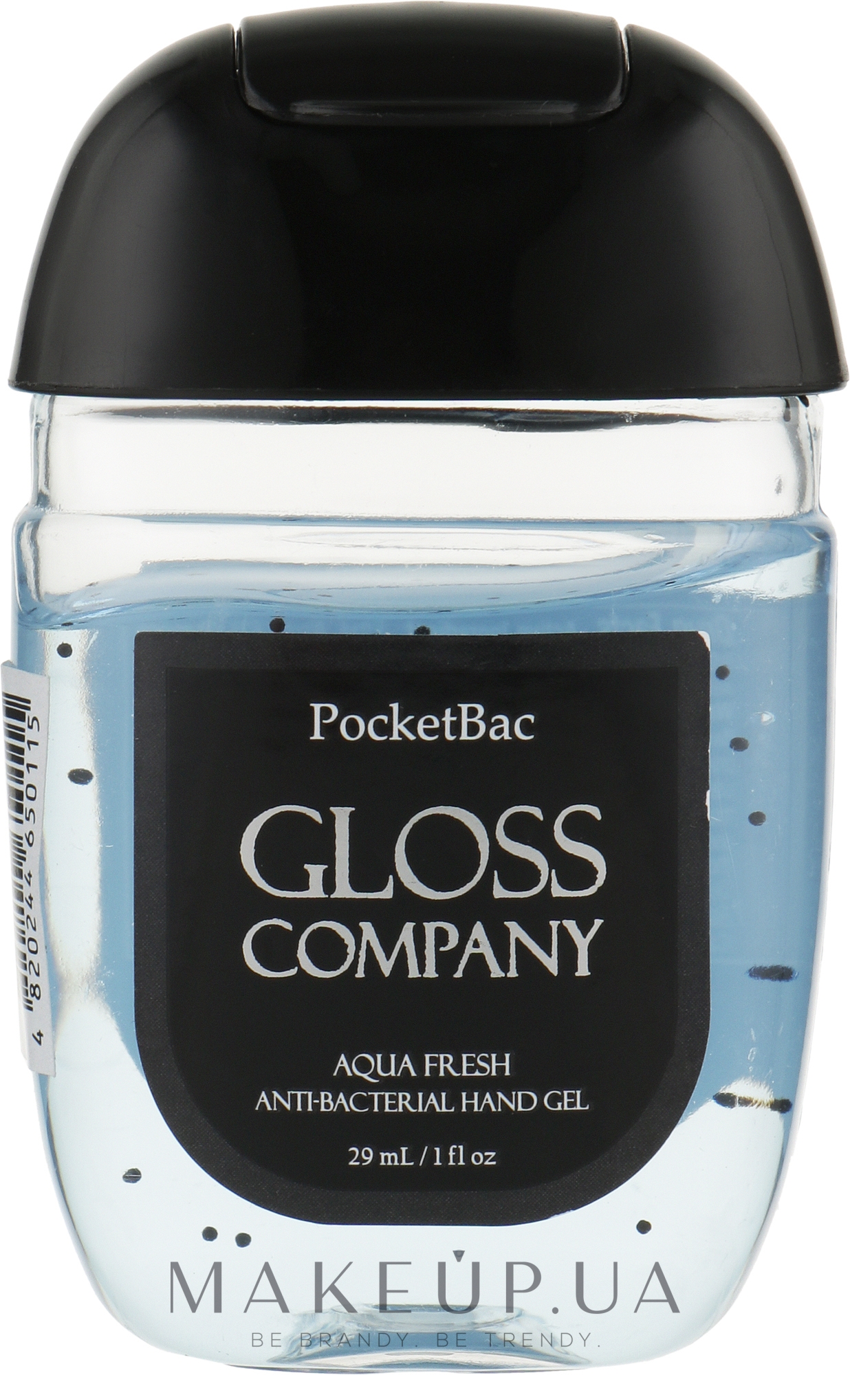 Антисептик для рук - Gloss Company Pocket Bac Aqua Fresh Anti-Bacterial Hand Gel — фото 29ml