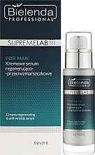 Кремообразная регенерирующая сыворотка - Bielenda Professional SupremeLab For Man — фото N2