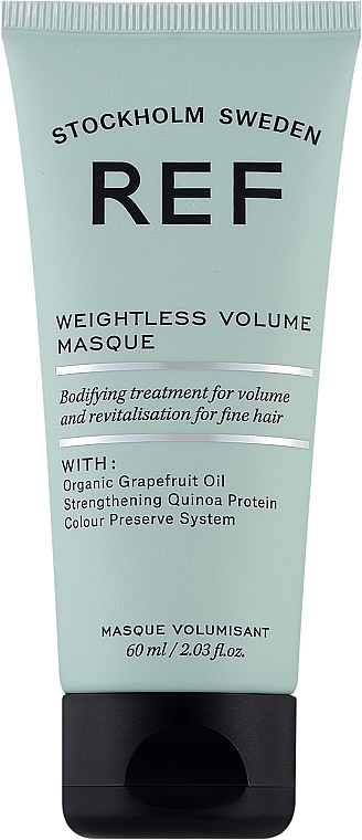 Маска для объема волос pH 3.5 - REF Weightless Volume Masque (мини) — фото N1