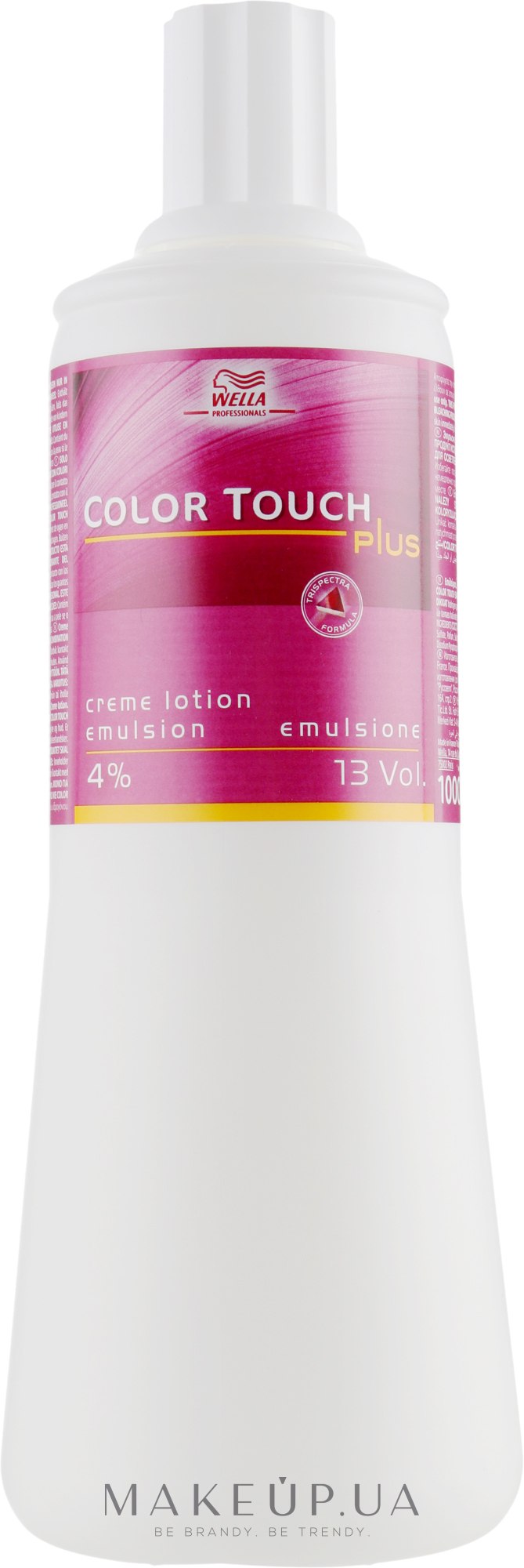 Эмульсия для краски Color Touch Plus - Wella Professionals Color Touch Plus Emulsion 4% — фото 1000ml