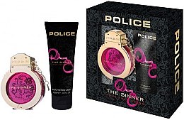 Духи, Парфюмерия, косметика Police The Sinner Love The Excess Woman - Набор (edt/30ml + b/lot/100ml)