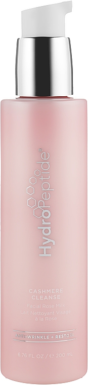 Розовое молочко для лица - HydroPeptide Cashemere Cleanse — фото N1