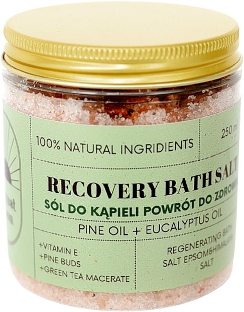 Соль для ванн "Возвращение к здоровью" - Koszyczek Natury Recovery Bath Salt — фото N1