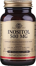 Дієтична добавка "Інозитол" - Solgar Inositol 500 mg — фото N1