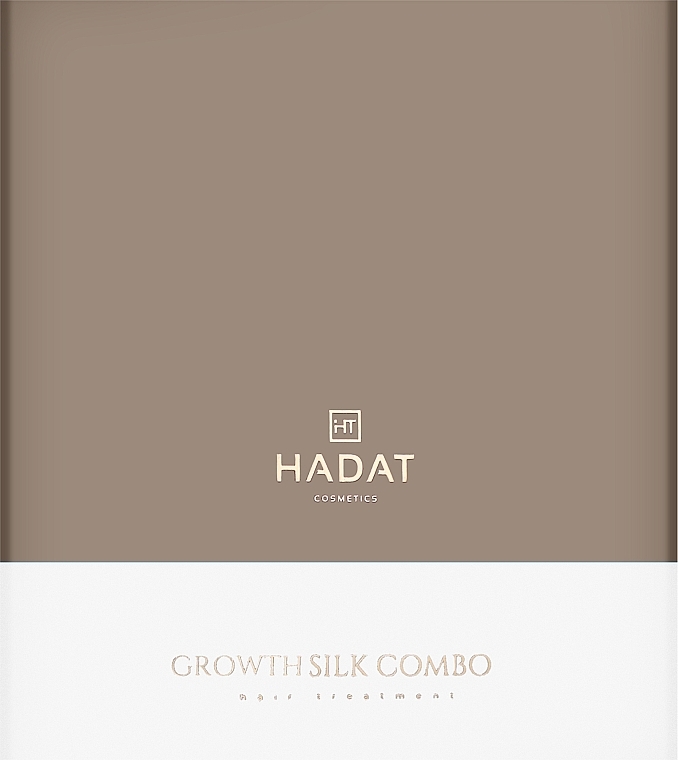 УЦЕНКА Набор - Hadat Cosmetics Growth Silk Combo (shm/250ml + mask/300ml) * — фото N1