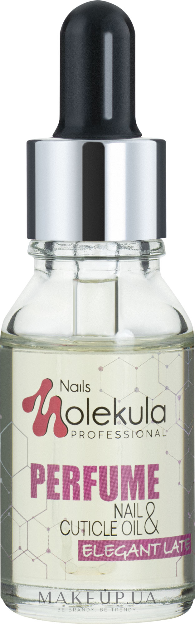 Олія для кутикули парфумована "Elegant Late" - Nails Molekula Professional Perfume Nail Oil — фото 15ml