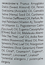 Натуральное питательное масло для тела "Травяное" - Hagi Herbal Sense Body Oil — фото N3