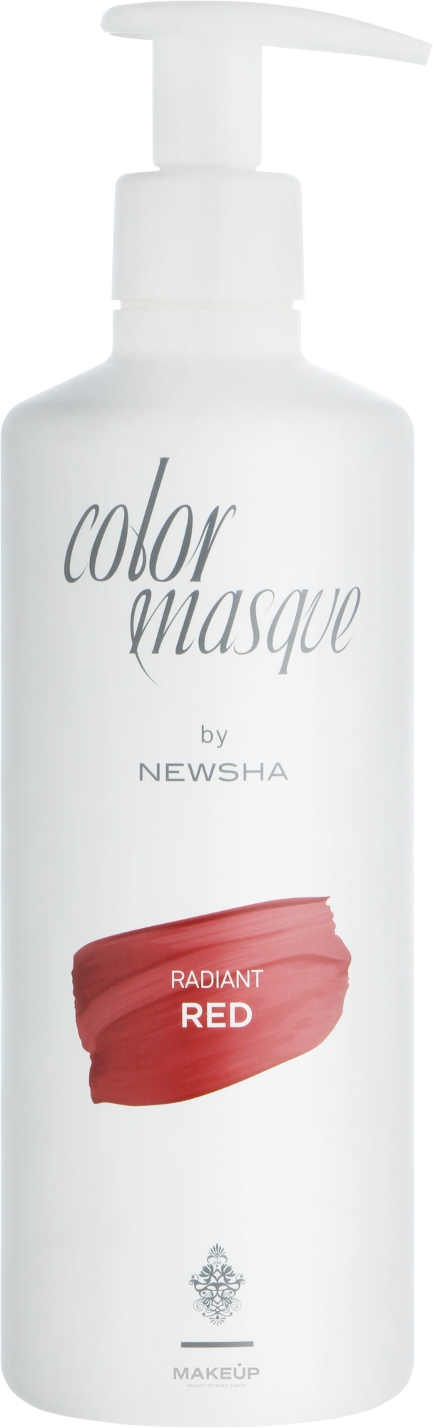 Цветная маска для волос - Newsha Color Masque Radiant Red — фото 500ml