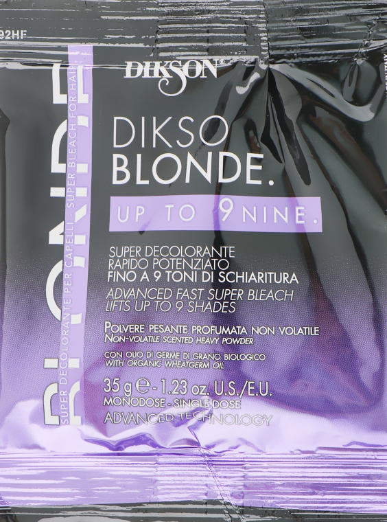 Усиленный осветляющий порошок для волос - Dikson Dikso Blonde Bleaching Powder Up To 9