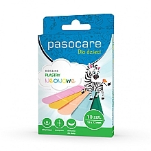 Парфумерія, косметика Дитячий тканинний пластир, 19 х 72 см - Pasocare Kids Line