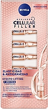 Ампули для обличчя - NIVEA Cellular Filler Elasticity & Antigravity Ampoules — фото N1