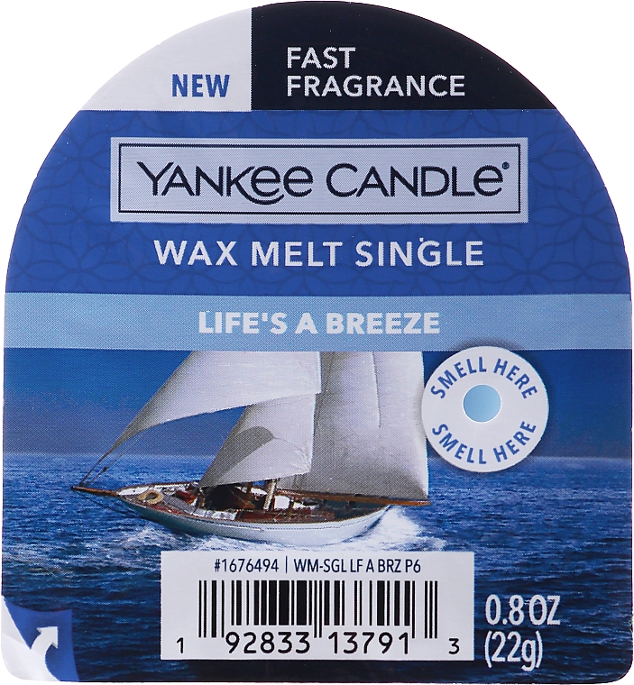 Ароматичний віск - Yankee Candle Classic Wax Juicy Life's A Breeze — фото N1