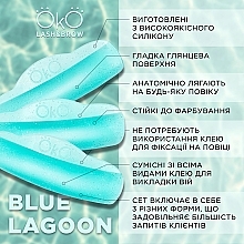 Набор валиков для ламинирования, 3 пары - OkO Lash & Brow Blue Lagoon — фото N3