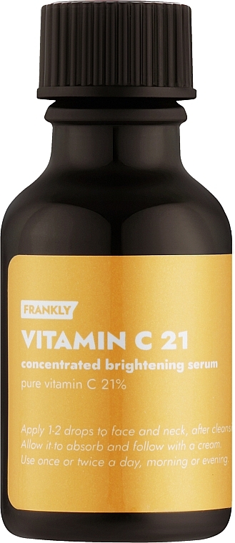 Сироватка з вітаміном С - Frankly Vitamin C 21 Serum — фото N1