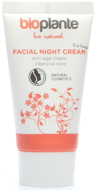 Ночной крем для лица - BioPlante Facial night cream