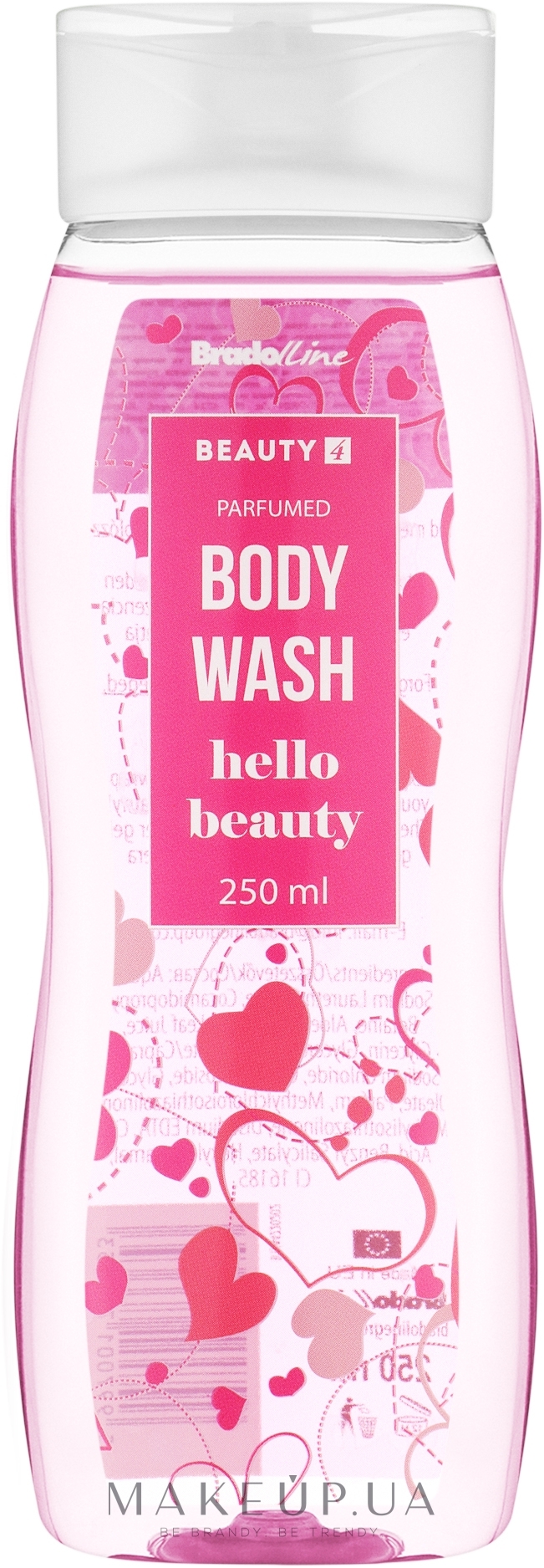 Гель для душа "Hello Beauty" - Bradoline Beauty 4 Body Wash — фото 250ml