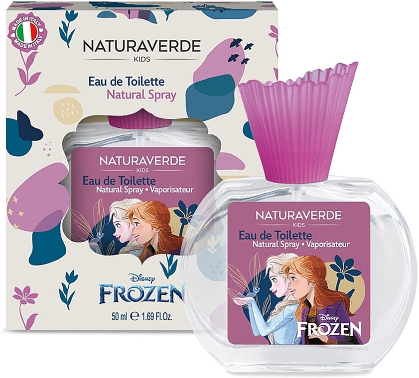 Naturaverde Disney Frozen - Набір (edt/50ml + bubble/bath/100ml + acc) — фото N1