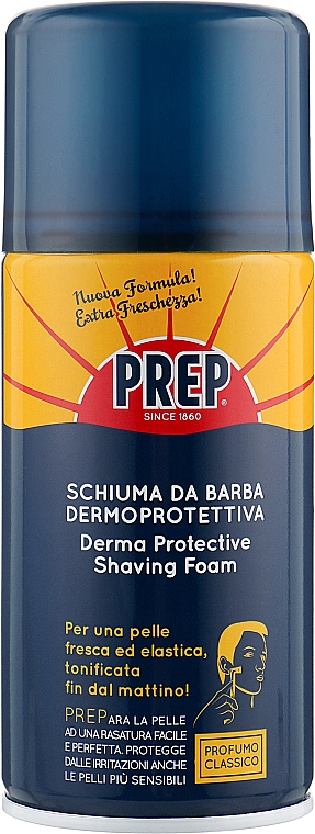Захисна піна для гоління - Prep Derma Protective Shaving Foam — фото N1