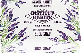 Мыло "Лаванда" - Institut Karite Lavande Shea Soap — фото N3