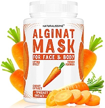 Альгинатная маска с морковью - Naturalissimoo Carrot Alginat Mask — фото N4