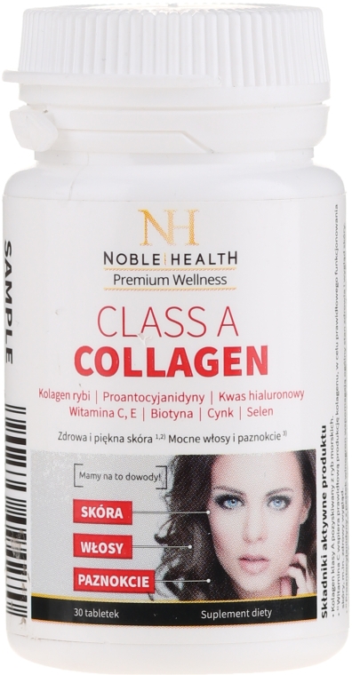 Комплекс для догляду за тілом, обличчям і волоссям - Noble Health Collagen Class A — фото N4