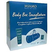 Парфумерія, косметика Набір - Miamo Body Renew Body Box Smagliature (b/cr/150ml + b/gel/5ml + bag)