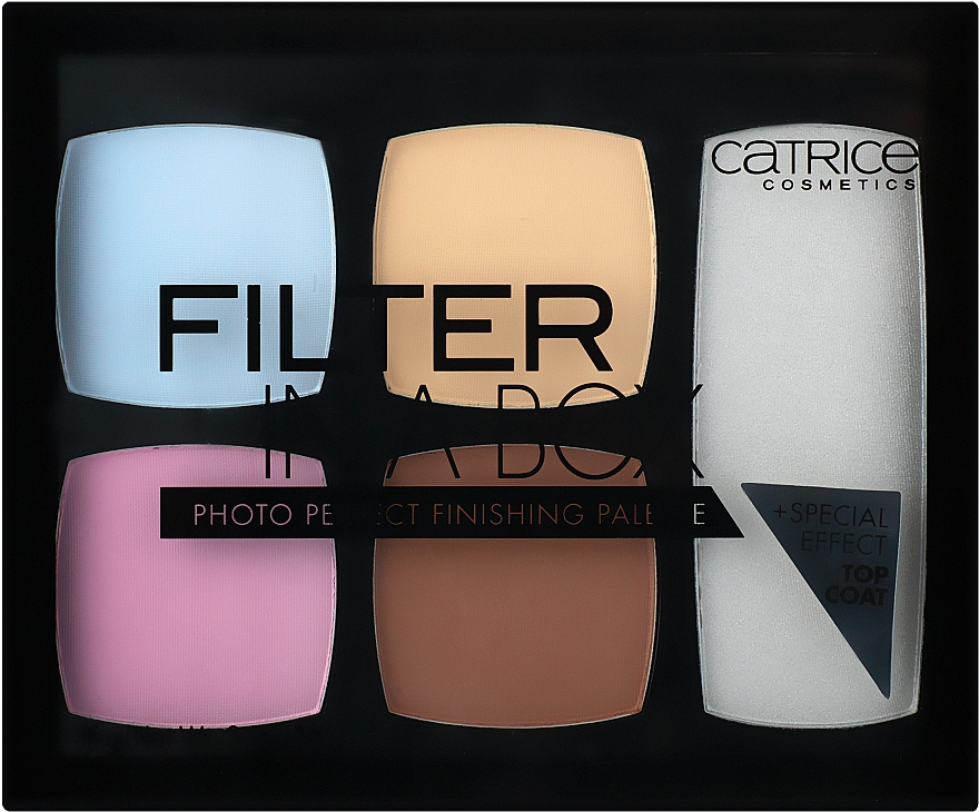 Палетка для лица - Catrice Filter In A Box Photo Perfect Finishing Palette — фото N1