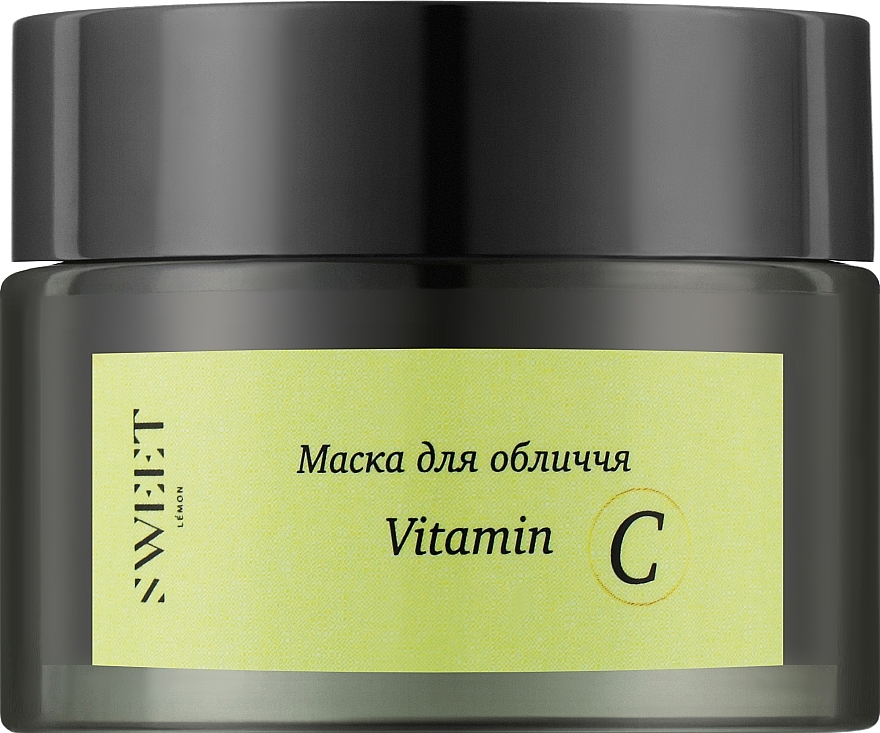 Маска для лица с витамином С - Sweet Lemon Witamin C Face Mask — фото N1