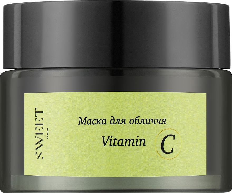 Маска для обличчя з вітаміном С - Sweet Lemon Witamin C Face Mask — фото N1