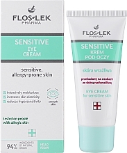 Мягкий крем для чувствительной кожи вокруг глаз - Floslek Eye Care Expert Midl Eye Cream For Sensitive Skin — фото N2