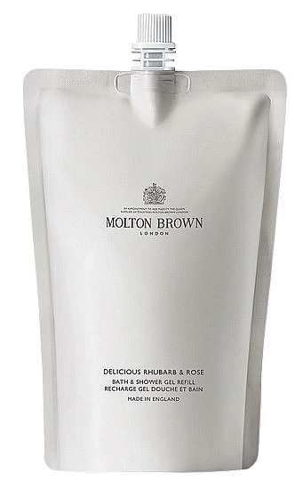 Molton Brown Delicious Rhubarb & Rose Bath & Shower Gel Refill - Гель для душа и ванны — фото N1