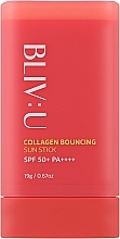 Солнцезащитный стик с коллагеном - Bliv:U Collagen Bouncing Sun Stick — фото N1