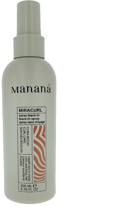Спрей для кучерявого волосся - Mananã Miracurl Spray — фото N1