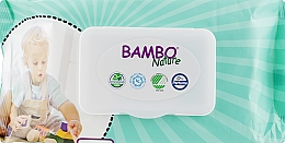 Парфумерія, косметика Дитячі вологі серветки, 80 шт - Bambo Nature Wet Wipes